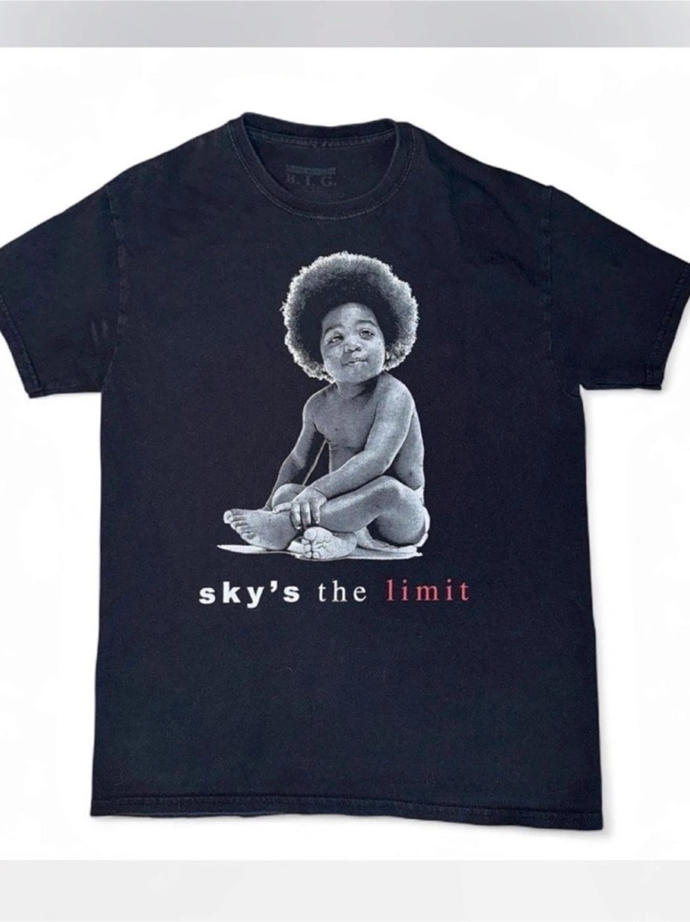 The Notorious B.I.G. Sky's The Limit Graphic T-Shirt. - Picture 1 of 2